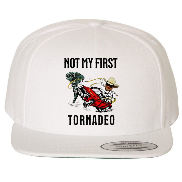 Not My First Tornadeo Not My First Tornado Wool Snapback Cap