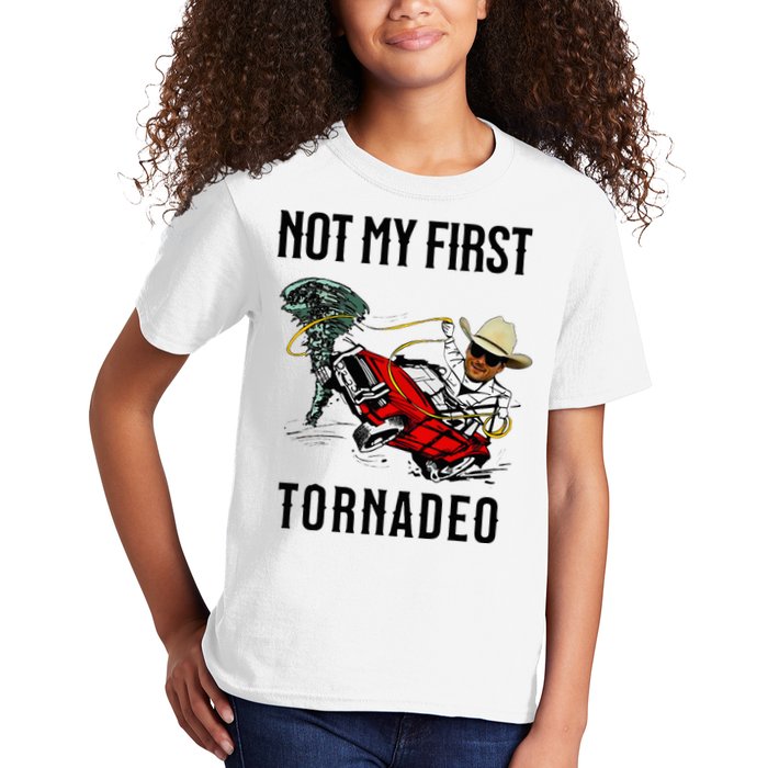 Not My First Tornadeo Not My First Tornado Kids T-Shirt