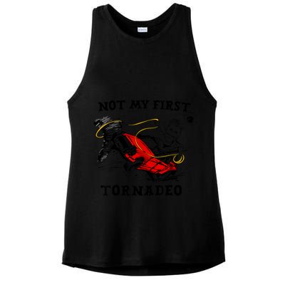 Not My First Tornadeo Ladies PosiCharge Tri-Blend Wicking Tank