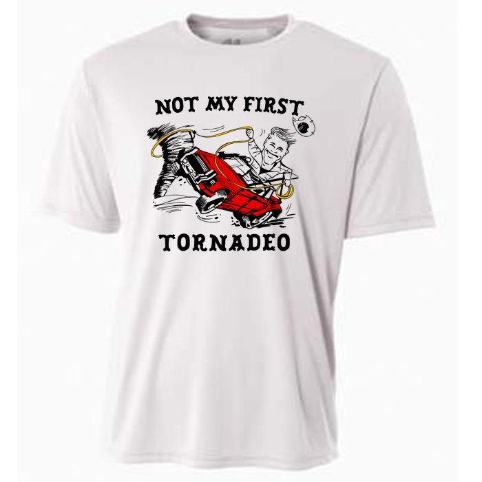 Not My First Tornadeo Cooling Performance Crew T-Shirt