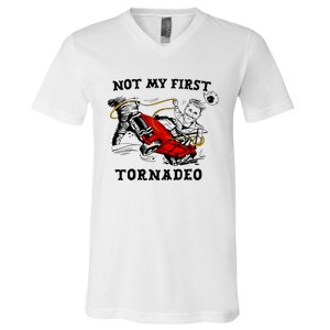 Not My First Tornadeo V-Neck T-Shirt