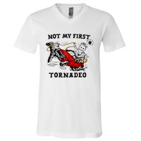 Not My First Tornadeo V-Neck T-Shirt