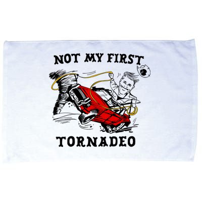 Not My First Tornadeo Microfiber Hand Towel
