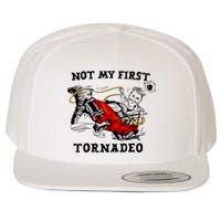 Not My First Tornadeo Wool Snapback Cap