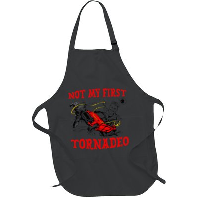 Not My First Tornadeo Not My First Tornado Full-Length Apron With Pockets
