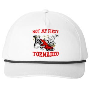 Not My First Tornadeo Not My First Tornado Snapback Five-Panel Rope Hat