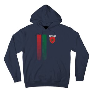 National Morocco Flag Moroccan Football Fan Soccer Team Hoodie