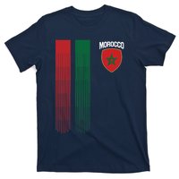 National Morocco Flag Moroccan Football Fan Soccer Team T-Shirt