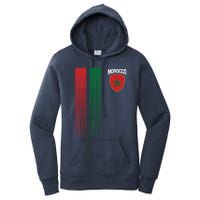 National Morocco Flag Moroccan Football Fan Soccer Team Women's Pullover Hoodie