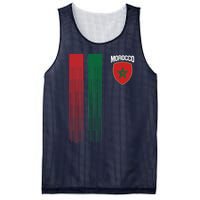 National Morocco Flag Moroccan Football Fan Soccer Team Mesh Reversible Basketball Jersey Tank