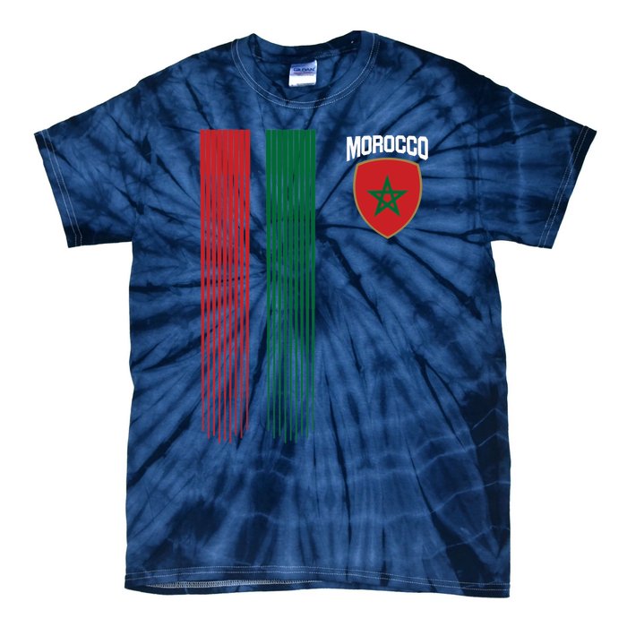 National Morocco Flag Moroccan Football Fan Soccer Team Tie-Dye T-Shirt