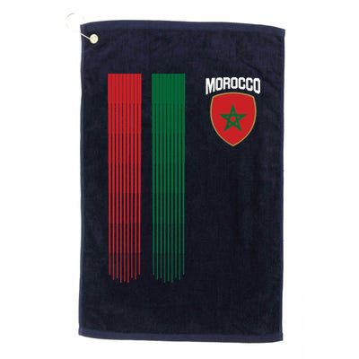 National Morocco Flag Moroccan Football Fan Soccer Team Golf Towel