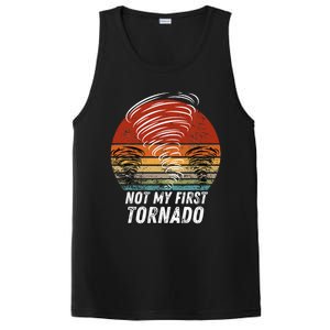 Not My First Tornado Funny Quote Not My First Tornado PosiCharge Competitor Tank