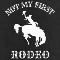 Not My First Rodeo Adult Drive Performance Visor