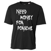 Need Money For Funny Sports Car Cooling Performance Crew T-Shirt