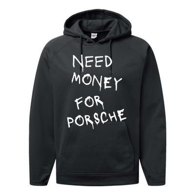 Need Money For Porsche Performance Fleece Hoodie