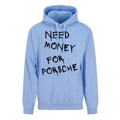 Need Money For Porsche Unisex Surf Hoodie