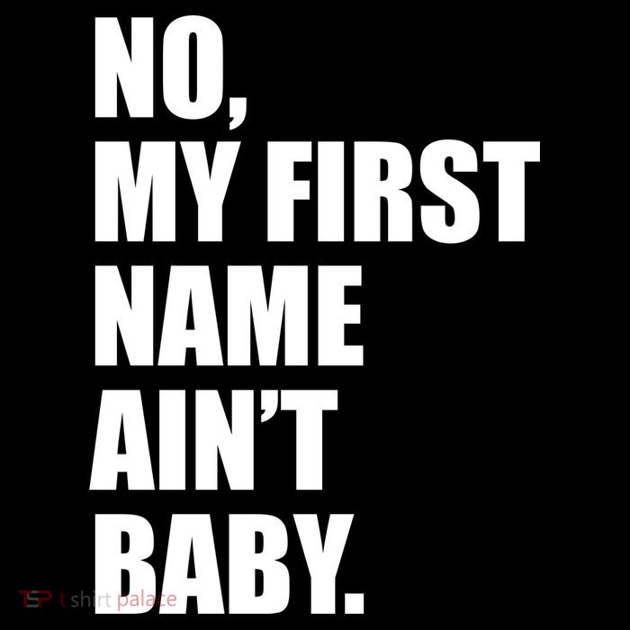 No My First Name Aint Baby Funny Impact Tech Backpack
