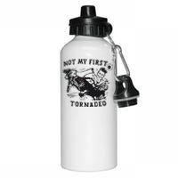 Not My First Tornado Aluminum Water Bottle