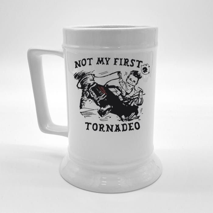 Not My First Tornado Beer Stein