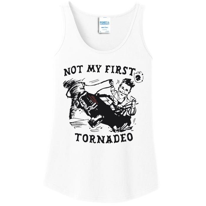 Not My First Tornado Ladies Essential Tank