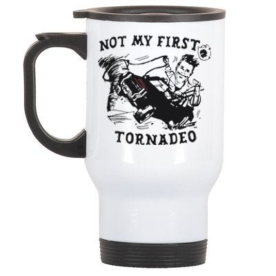 Not My First Tornado Stainless Steel Travel Mug