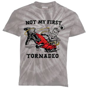 Not My First Tornadeo Not My First Tornado Kids Tie-Dye T-Shirt