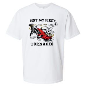 Not My First Tornadeo Not My First Tornado Sueded Cloud Jersey T-Shirt