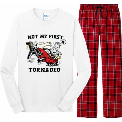 Not My First Tornadeo Not My First Tornado Long Sleeve Pajama Set