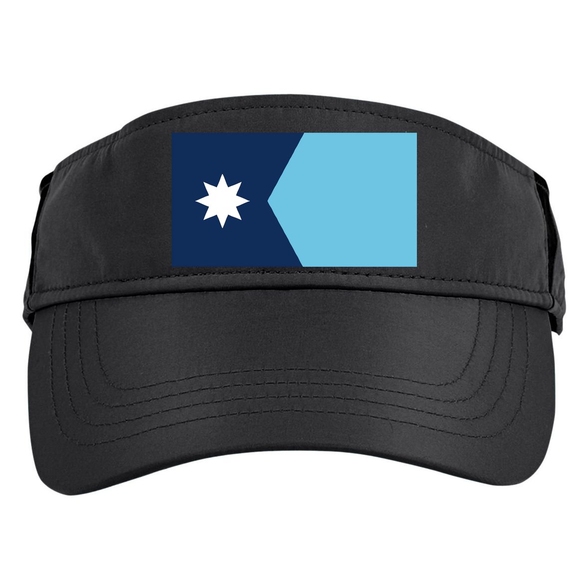 New Minnesota Flag Adult Drive Performance Visor