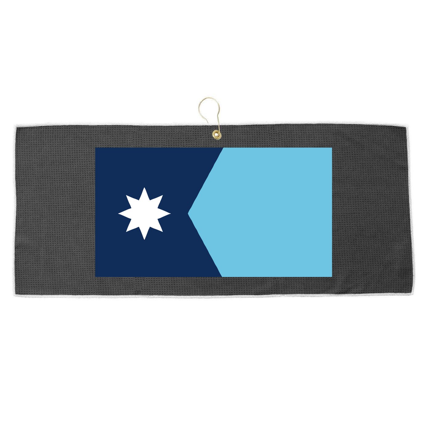 New Minnesota Flag Large Microfiber Waffle Golf Towel
