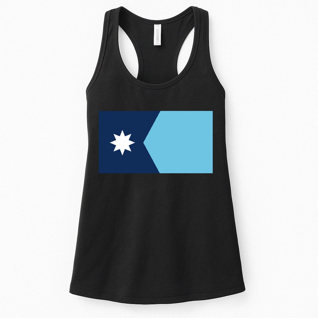 New Minnesota Flag Womens Tank Top