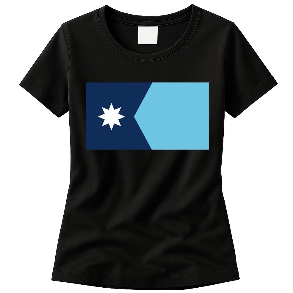 New Minnesota Flag Womens T-Shirt