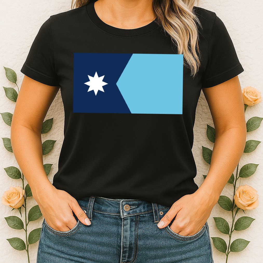 New Minnesota Flag Womens T-Shirt