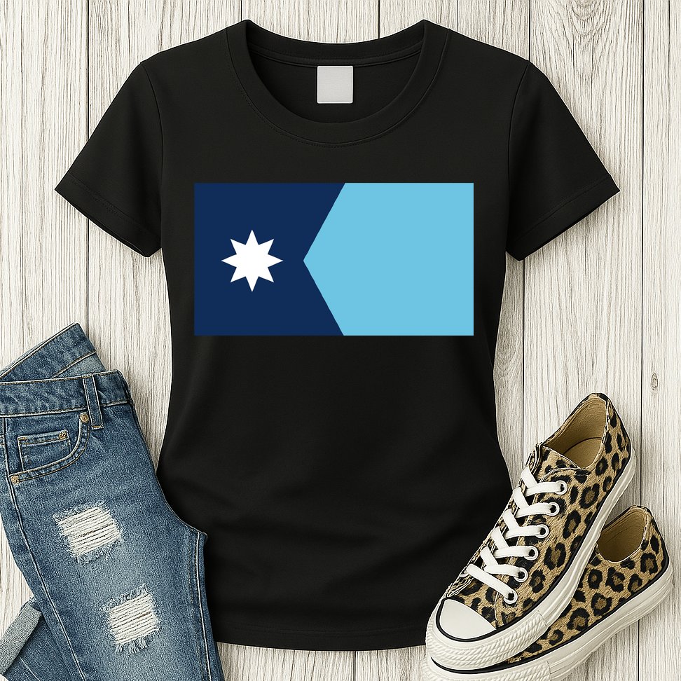 New Minnesota Flag Womens T-Shirt