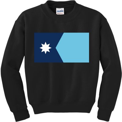 New Minnesota Flag Kids Sweatshirt