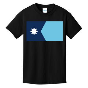 New Minnesota Flag Kids T-Shirt