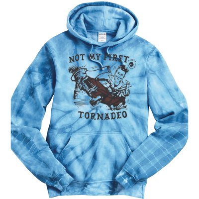 Not My First Tornado Tie Dye Hoodie