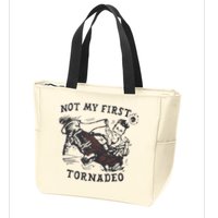 Not My First Tornado Zip Tote Bag