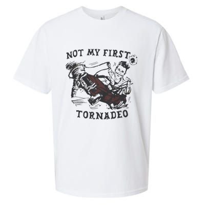 Not My First Tornado Sueded Cloud Jersey T-Shirt