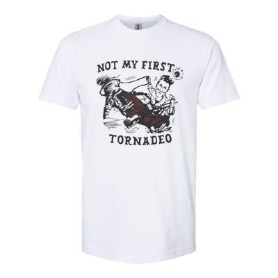 Not My First Tornado Softstyle CVC T-Shirt