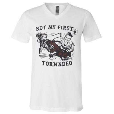 Not My First Tornado V-Neck T-Shirt