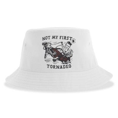 Not My First Tornado Sustainable Bucket Hat