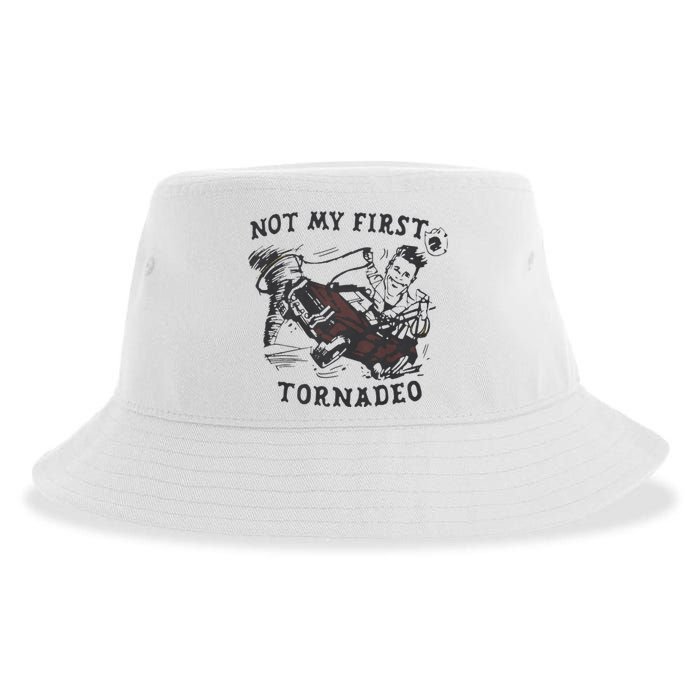 Not My First Tornado Sustainable Bucket Hat