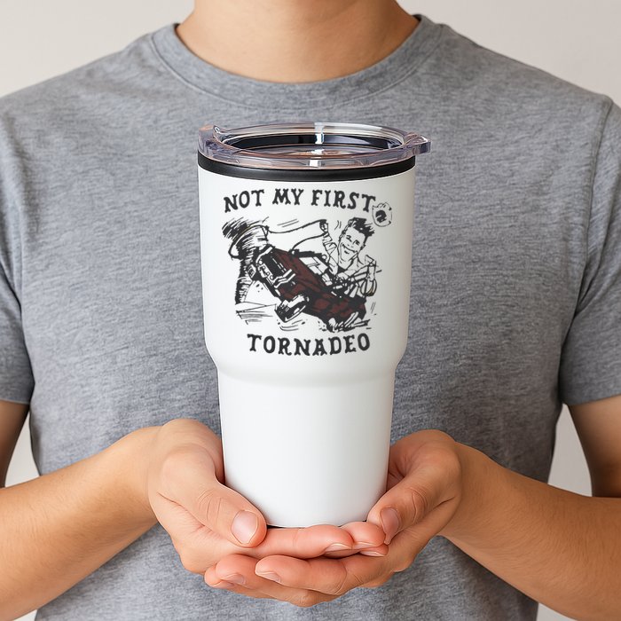 Not My First Tornado Tumbler