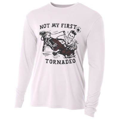 Not My First Tornado Cooling Performance Long Sleeve Crew
