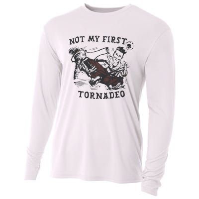 Not My First Tornado Cooling Performance Long Sleeve Crew