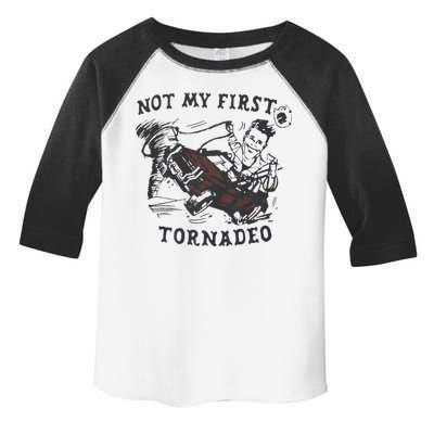 Not My First Tornado Toddler Fine Jersey T-Shirt