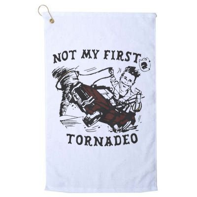 Not My First Tornado Golf Towel