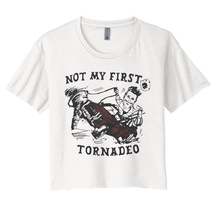 Not My First Tornado Crop Top